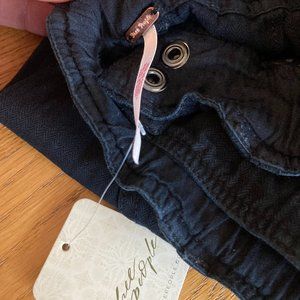 Free People Tahiti Cargo Pants, Black. 6 pairs, (3 S, 3 XS) unopened
